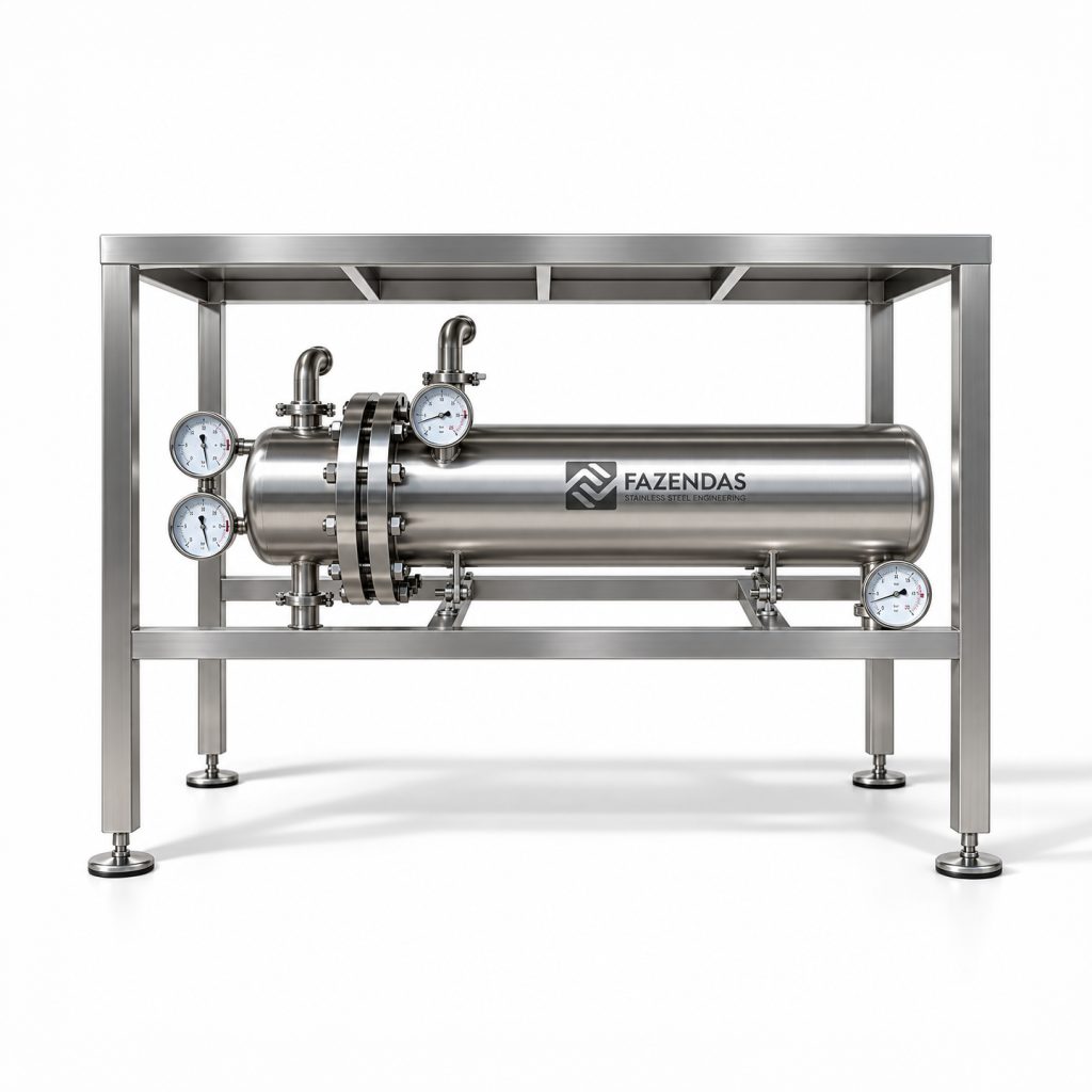 Condenser for Pharmaceutical Industry | Condensador para Indústria Farmacêutica | Condenseur pour l'industrie pharmaceutique | Condensador para la industria farmacéutica