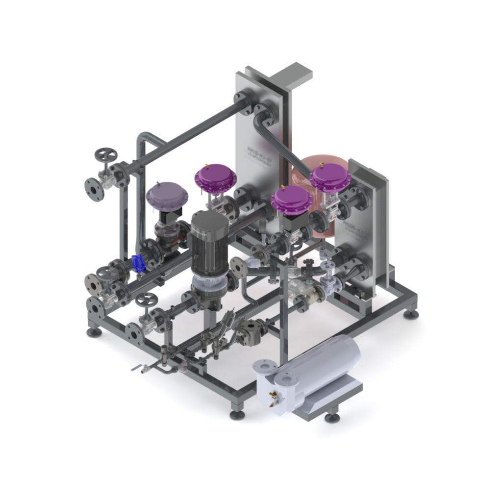 Temperature Control Skid Pharmaceutical Equipment | Skid de contrôle de la température Équipement pharmaceutique | Patines de control de temperatura Equipos farmacéuticos | Equipamento farmacêutico de controlo da temperatura